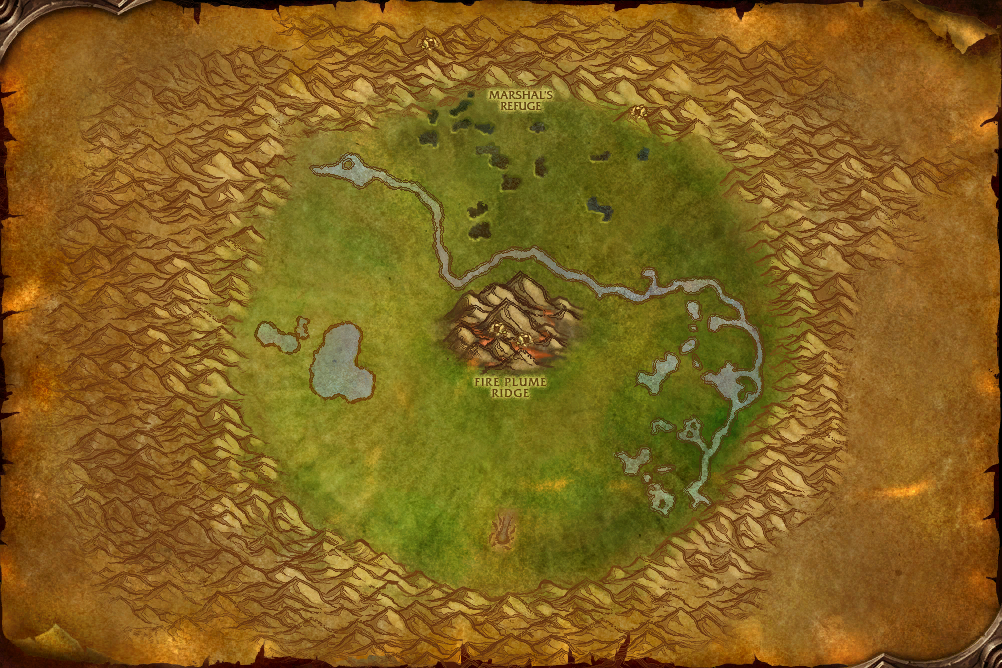 Karte von Un’Goro-Krater